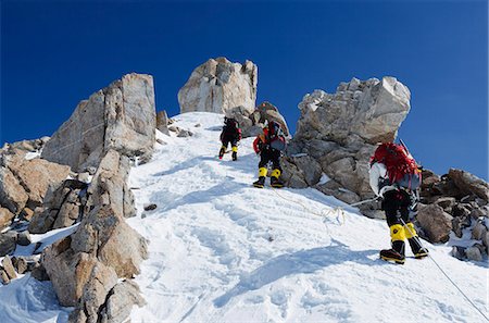 simsearch:841-07082084,k - Climbing expedition on Mount McKinley, 6194m, Denali National Park, Alaska, United States of America, North America Foto de stock - Direito Controlado, Número: 841-06806082