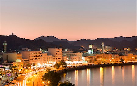 road motion - Mutthra district, Muscat, Oman, Middle East Photographie de stock - Rights-Managed, Code: 841-06806466