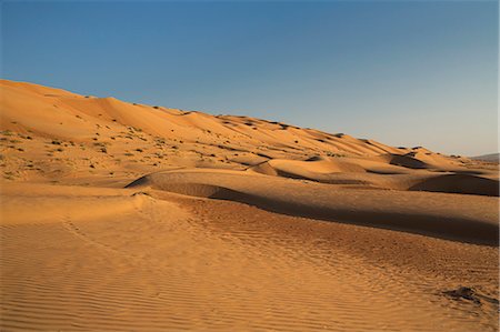 Wahiba Sand Dunes, Oman, Middle East Stock Photo - Rights-Managed, Code: 841-06806501