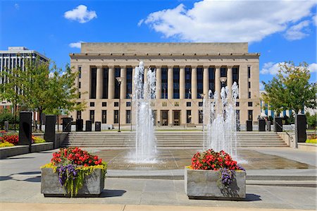 Metro Courthouse Public Square, Nashville, Tennessee, United States of America, North America Photographie de stock - Rights-Managed, Code: 841-06806510