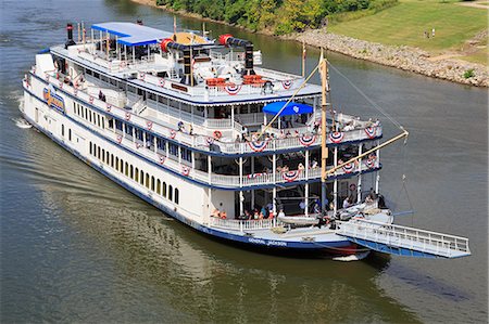 General Jackson Riverboat, Nashville, Tennessee, United States of America, North America Photographie de stock - Rights-Managed, Code: 841-06806546