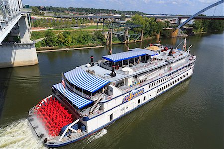 schaufelraddampfer - General Jackson Riverboat, Nashville, Tennessee, United States of America, North America Stockbilder - Lizenzpflichtiges, Bildnummer: 841-06806548