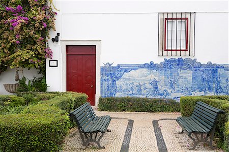 Julio de Castillo Garden, St. Luzia Church, Alfama District, Lisbon, Portugal, Europe Stock Photo - Rights-Managed, Code: 841-06806628