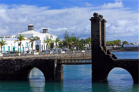 Las Bolas Bridge, Arrecife, Lanzarote Island, Canary Islands, Spain, Atlantic, Europe Stock Photo - Rights-Managed, Code: 841-06806637