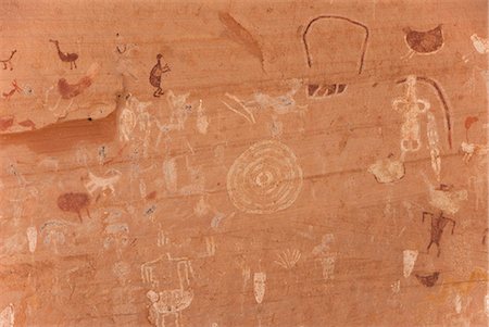 petroglyphs - Canyon de Chelly National Monument, Arizona, United States of America, North America Stock Photo - Rights-Managed, Code: 841-06806803