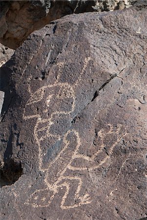simsearch:841-06807195,k - Petroglyph National Monument, New Mexico, United States of America, North America Foto de stock - Direito Controlado, Número: 841-06806820
