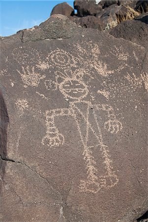 simsearch:841-06807195,k - Petroglyph National Monument, New Mexico, United States of America, North America Foto de stock - Direito Controlado, Número: 841-06806821