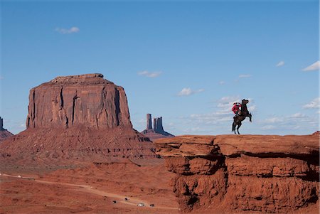 Monument Valley Navajo Tribal Park, Utah, United States of America, North America Foto de stock - Con derechos protegidos, Código: 841-06806859