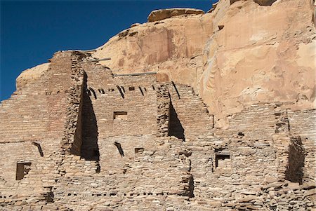 simsearch:841-06807195,k - Chaco Culture National Historical Park, UNESCO World Heritage Site, New Mexico, United States of America, North America Foto de stock - Direito Controlado, Número: 841-06806868