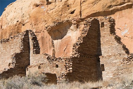 Chaco Culture National Historical Park, UNESCO World Heritage Site, New Mexico, United States of America, North America Photographie de stock - Rights-Managed, Code: 841-06806861