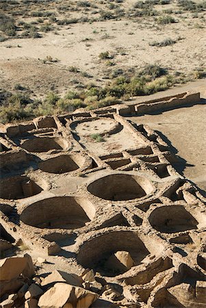 Chaco Culture National Historical Park, UNESCO World Heritage Site, New Mexico, United States of America, North America Stock Photo - Rights-Managed, Code: 841-06806874