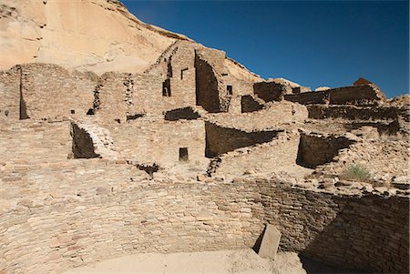 Chaco Culture National Historical Park, UNESCO World Heritage Site, New Mexico, United States of America, North America Foto de stock - Con derechos protegidos, Código: 841-06806870