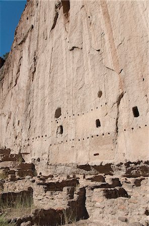 ruine - Kasha-Katuwe Tent Rock National Monument, New Mexico, United States of America, North America Stockbilder - Lizenzpflichtiges, Bildnummer: 841-06806905