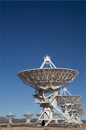 radiotelescopio vla - The Very Large Array, New Mexico, United States of America, North America Foto de stock - Con derechos protegidos, Código: 841-06806911