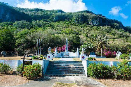 World War II memorial, Saipan, Northern Marianas, Central Pacific, Pacific Foto de stock - Con derechos protegidos, Código: 841-06807165