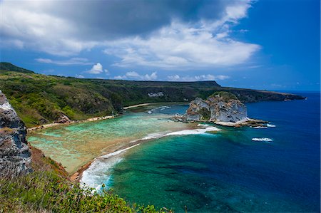Bird Island outlook, Saipan, Northern Marianas, Central Pacific, Pacific Photographie de stock - Rights-Managed, Code: 841-06807174