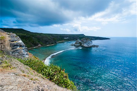 Bird Island outlook, Saipan, Northern Marianas, Central Pacific, Pacific Photographie de stock - Rights-Managed, Code: 841-06807173