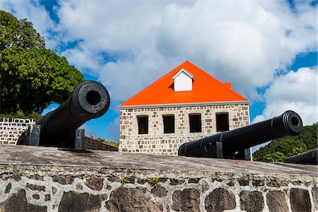 Old British Fort Shirley, Dominica, West Indies, Caribbean, Central America Stock Photo - Rights-Managed, Code: 841-06807248