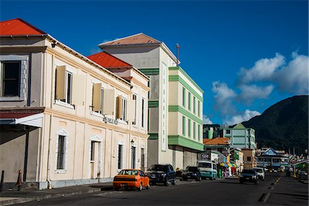 simsearch:841-06806563,k - Downtown Roseau capital of Dominica, West Indies, Caribbean, Central America Stock Photo - Rights-Managed, Code: 841-06807259