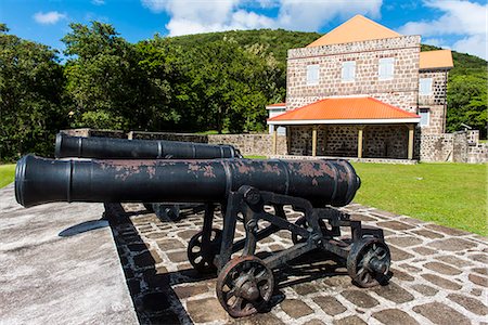 dominica - Old British Fort Shirley, Dominica, West Indies, Caribbean, Central America Stockbilder - Lizenzpflichtiges, Bildnummer: 841-06807250