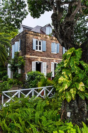 Traditional Nelson's Dockyard in the English Harbour, Antigua, Antigua and Barbuda, West Indies, Caribbean, Central America Foto de stock - Con derechos protegidos, Código: 841-06807275