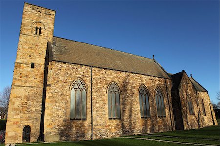 St. Peters Church, part of a 7th century Anglo-Saxon monastery, dating from 674AD, one of the UK's oldest churches, Sunderland, Tyne and Wear, England, United Kingdom, Europe Foto de stock - Con derechos protegidos, Código: 841-06807393