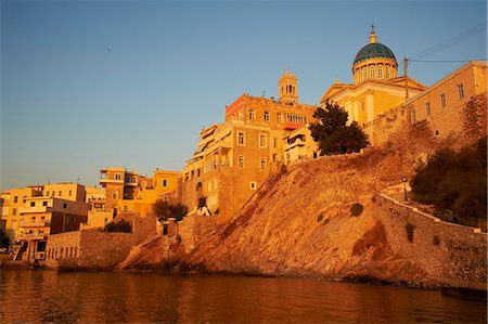 eastern orthodox - Ermoupoli (Khora), Syros Island, Cyclades, Greek Islands, Greece, Europe Foto de stock - Con derechos protegidos, Código: 841-06807585