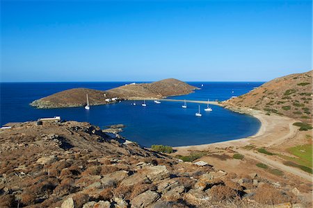 Kolona beach, Kythnos, Cyclades, Greek Islands, Greece, Europe Photographie de stock - Rights-Managed, Code: 841-06807610