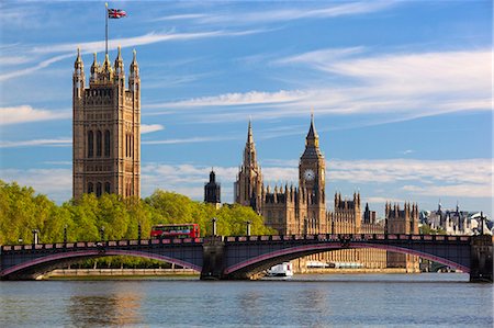 Houses of Parliament and Lambeth Bridge over the River Thames, Westminster, London, England, United Kingdom, Europe Stock Photo - Rights-Managed, Code: 841-06807762