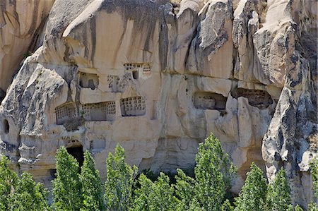 simsearch:841-02992052,k - Rock houses, houses carved into the rocks, Goreme, Cappadocia, Anatolia, Turkey, Asia Minor, Eurasia Photographie de stock - Rights-Managed, Code: 841-06807930