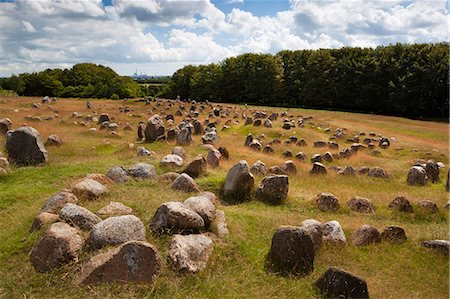 simsearch:841-07204479,k - Viking burial ground, Lindholm Hoje, Aalborg, Jutland, Denmark, Scandinavia, Europe Stock Photo - Rights-Managed, Code: 841-07084094