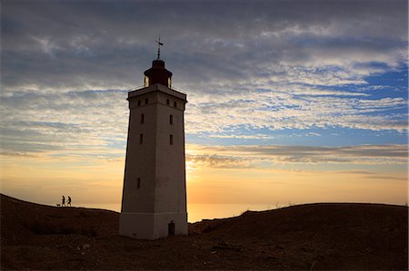 Rubjerg Knude Fyr (lighthouse) buried by sand drift, Lokken, Jutland, Denmark, Scandinavia, Europe Stock Photo - Rights-Managed, Code: 841-07084102