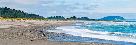 Ross Beach, West Coast, South Island, New Zealand, Pacific Foto de stock - Con derechos protegidos, Código: 841-07080620