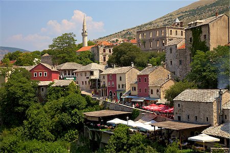 Mostar, Bosnia, Bosnia-Herzegovina, Europe Stock Photo - Rights-Managed, Code: 841-07080989
