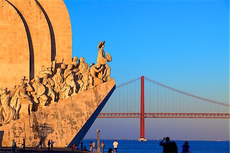 european monument building - Monument to the Discoveries, Belem, Portugal, Iberian Peninsula, South West Europe Stock Photo - Rights-Managed, Code: 841-07081035