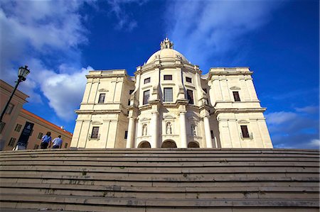 european monument building - National Pantheon, Lisbon, Portugal, Iberian Peninsula, South West Europe Stock Photo - Rights-Managed, Code: 841-07081056