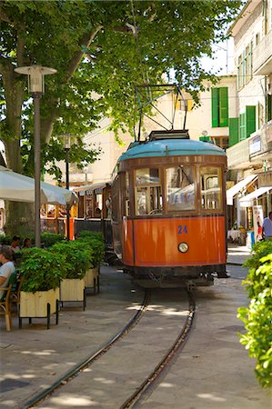 Tram, Soller, Mallorca, Spain, Europe Stock Photo - Rights-Managed, Code: 841-07081063