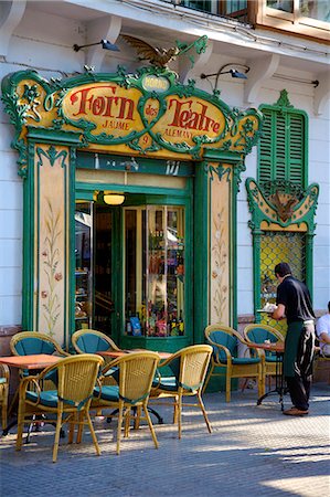 restaurant outdoor - Restaurant, Old Town, Palma, Mallorca, Spain, Europe Stock Photo - Rights-Managed, Code: 841-07081079