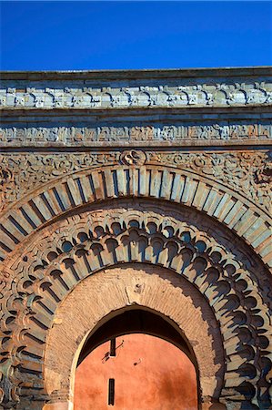 simsearch:841-06804538,k - Bab Agnaou, UNESCO World Heritage Site, Marrakech, Morocco, North Africa, Africa Photographie de stock - Rights-Managed, Code: 841-07081087