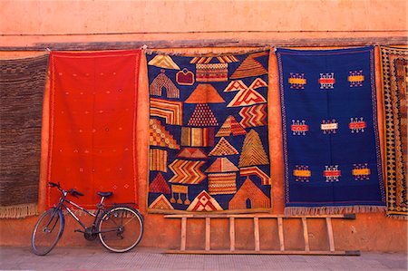 Carpet Shop, Marrakech, Morocco, North Africa, Africa Stock Photo - Rights-Managed, Code: 841-07081081