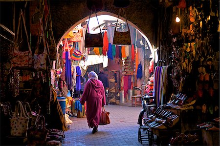 street market morocco - Souk, Marrakech, Morocco, North Africa, Africa Stock Photo - Rights-Managed, Code: 841-07081097