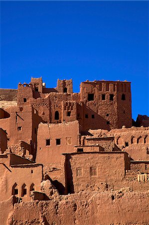 Ait-Benhaddou Kasbah, UNESCO World Heritage Site, Morocco, North Africa, Africa Photographie de stock - Rights-Managed, Code: 841-07081101