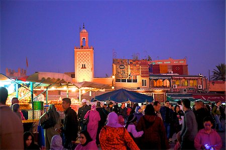 The Night Market, Jemaa El Fna Square, Marrakech, Morocco, North Africa, Africa Photographie de stock - Rights-Managed, Code: 841-07081116