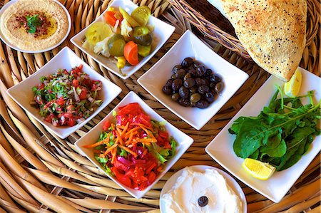 Meze dishes, North Cyprus, Cyprus, Europe Stock Photo - Rights-Managed, Code: 841-07081138