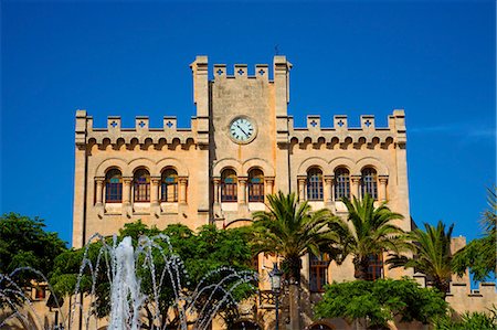 Town Hall, Ciutadella, Menorca, Balearic Islands, Spain, Europe Stock Photo - Rights-Managed, Code: 841-07081144