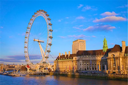 The London Eye, London, England, United Kingdom, Europe Foto de stock - Con derechos protegidos, Código: 841-07081320