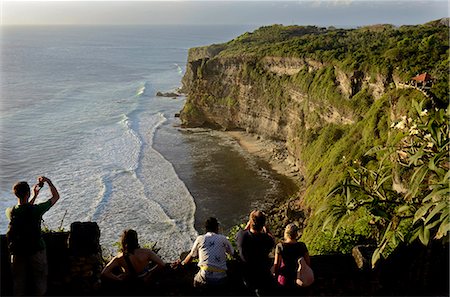 The cliff at Uluwatu, Bali, Indonesia, Southeast Asia, Asia Photographie de stock - Rights-Managed, Code: 841-07081497