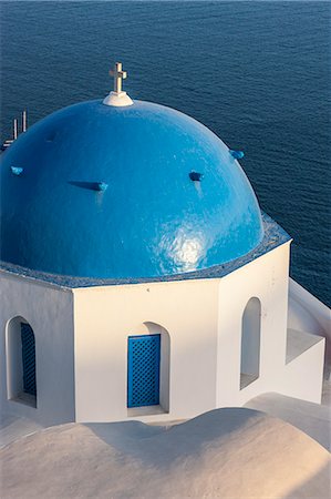 Oia, Santorini, Cyclades, Greek Islands, Greece, Europe Foto de stock - Con derechos protegidos, Código: 841-07082028