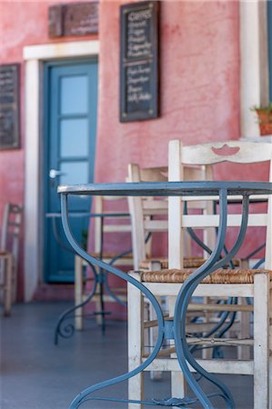 santorini blue - Oia, Santorini, Cyclades, Greek Islands, Greece, Europe Stock Photo - Rights-Managed, Code: 841-07082056