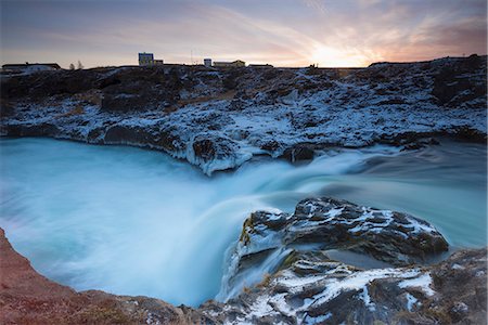 Godafoss waterfall, Iceland, Polar Regions Photographie de stock - Rights-Managed, Code: 841-07082298